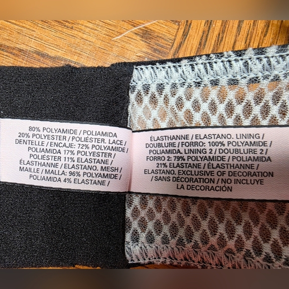 Victoria's Secret Dream Angels Unlined Demi Underwire Bra 36D White Black - Picture 8 of 10